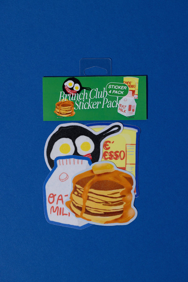 Brunch Club Sticker 4-Pack
