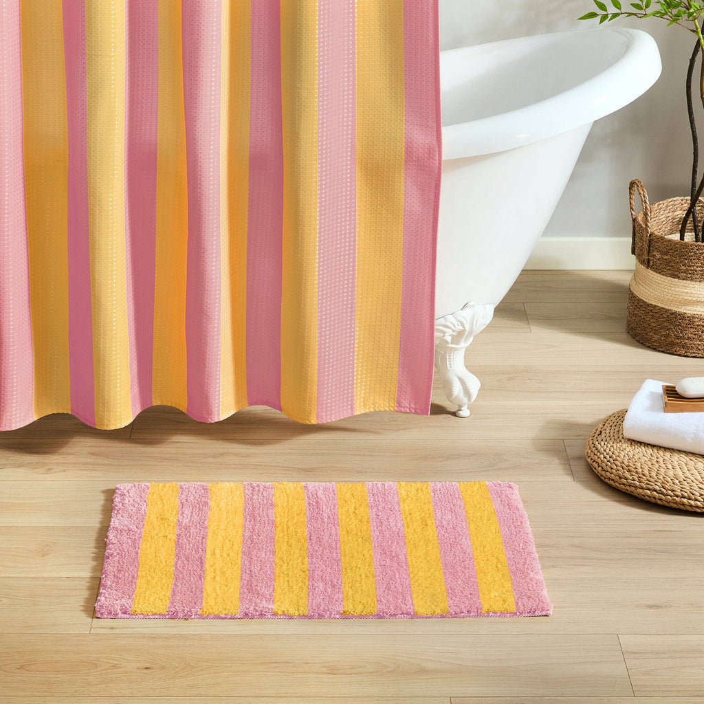Flamingo Bath Mat (Sunrose): 20x32 inch