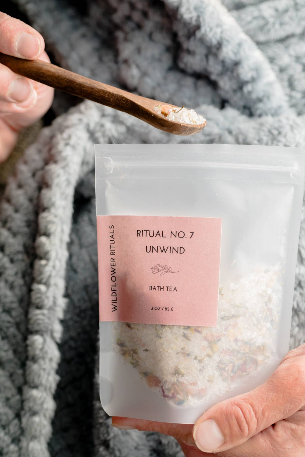 Ritual No. 7 Unwind Botanical Bath Tea - Vetiver Lavender