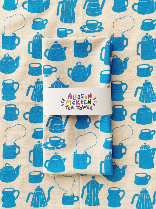 Tea towel - tea and coffee
