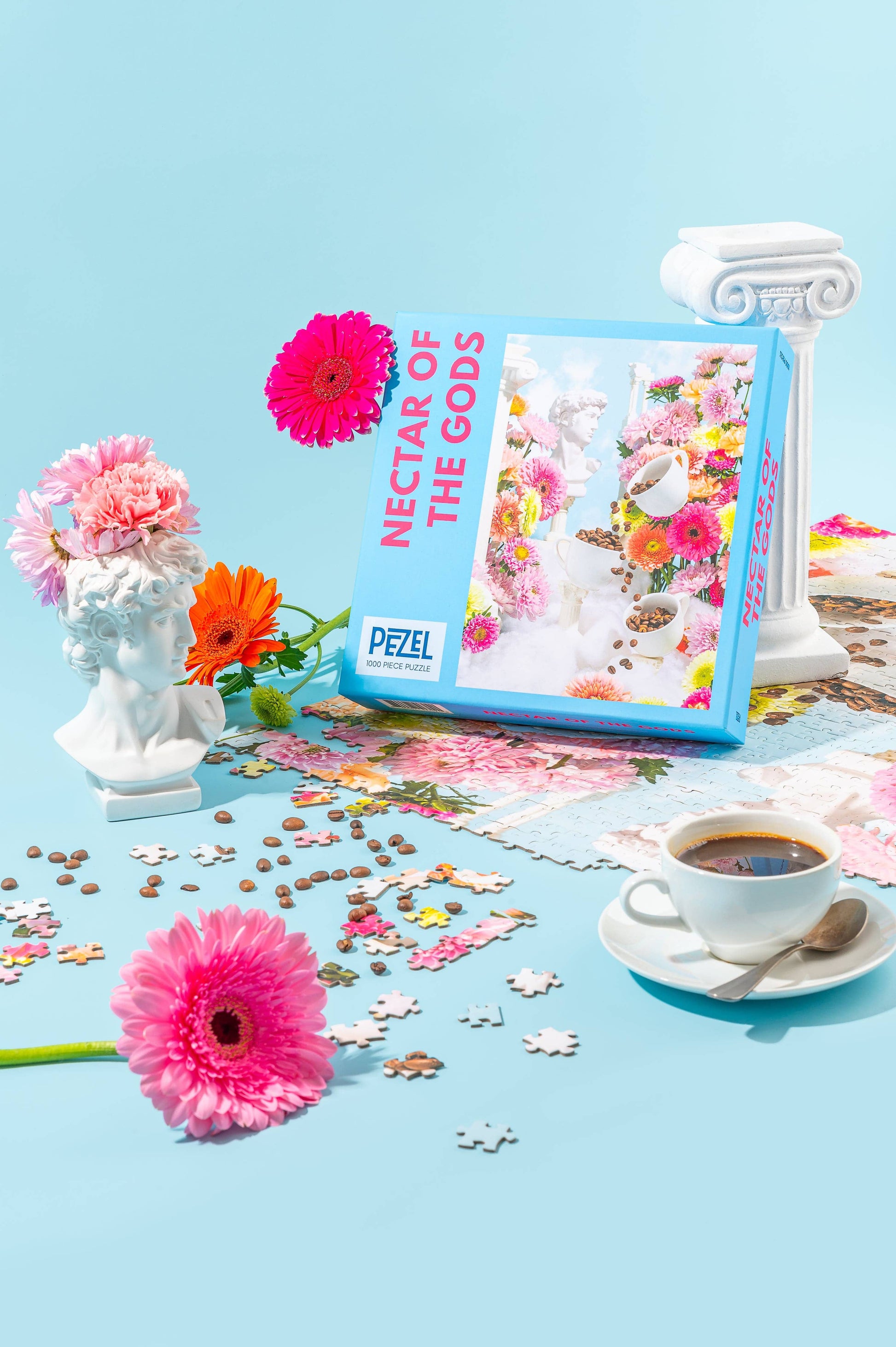 Nectar Of The Gods ☕| 1000 Piece Jigsaw Puzzle w/ Canvas Bag