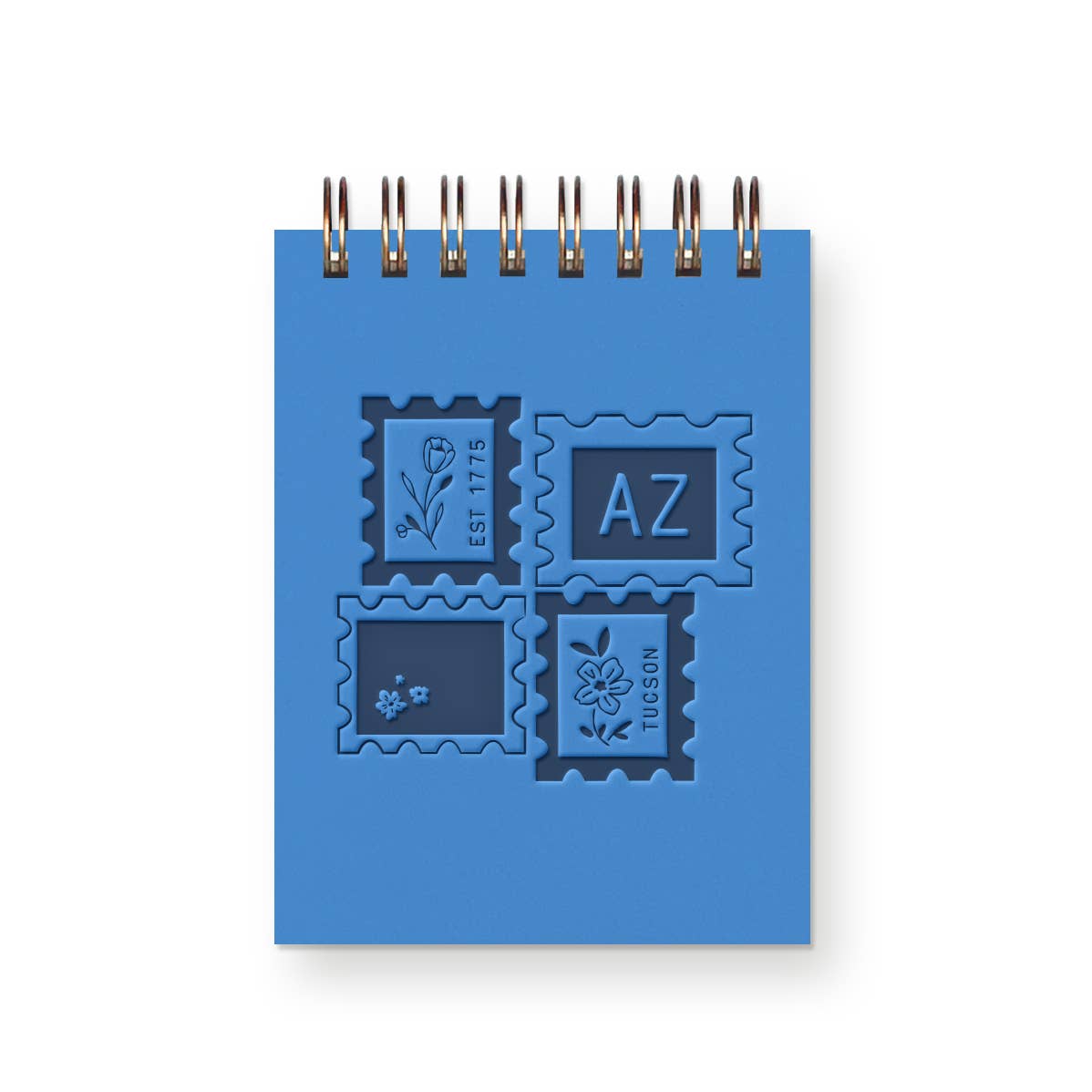 Custom City Stamp Mini Jotter Notebook: Heirloom Cover