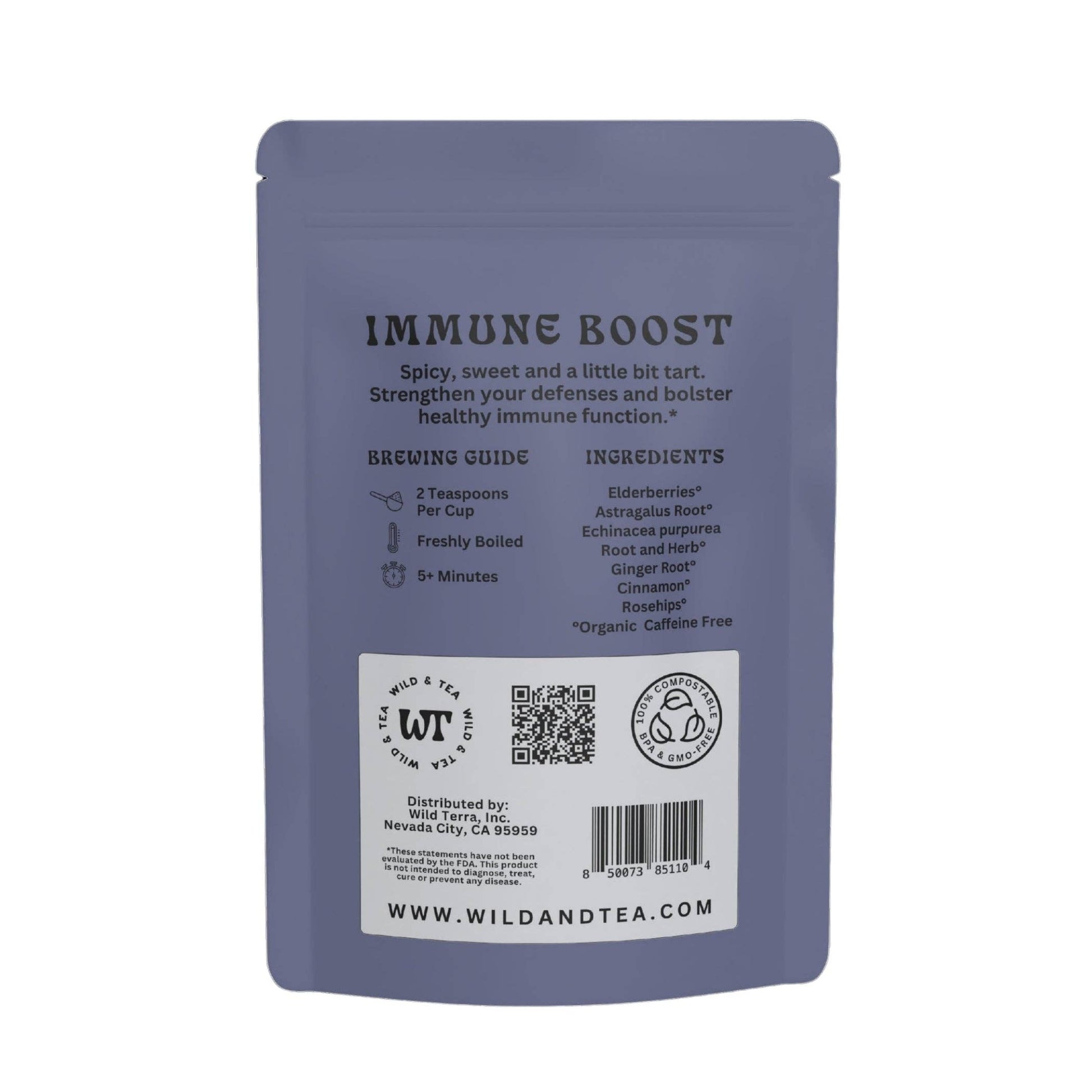 Immune Boost Herbal Tea: 3oz