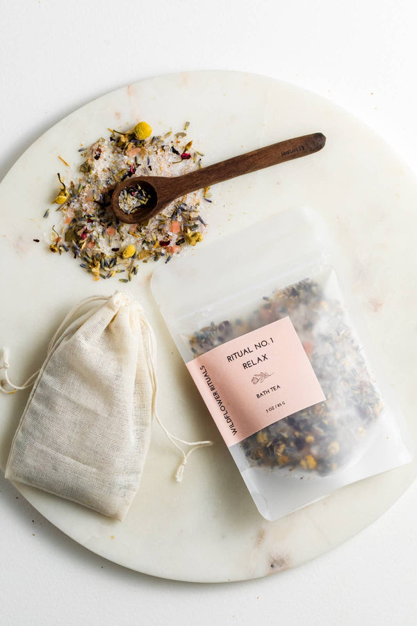 Ritual No. 1 Relax Botanical Bath Tea - Lavender Chamomile