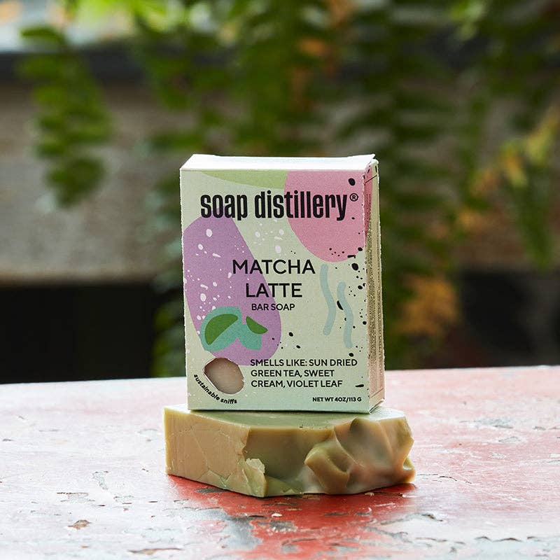 Matcha Latte Bar Soap: Case Unit