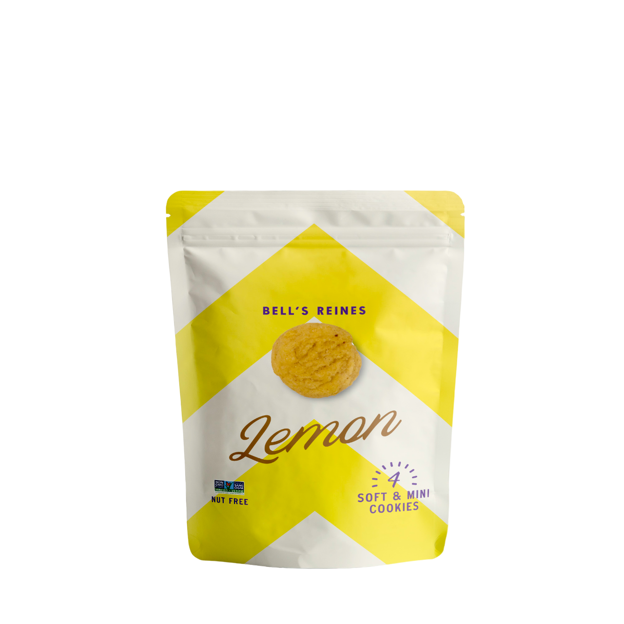 Artisanal Lemon Soft Gourmet Cookies – 4-Count Retail Pack