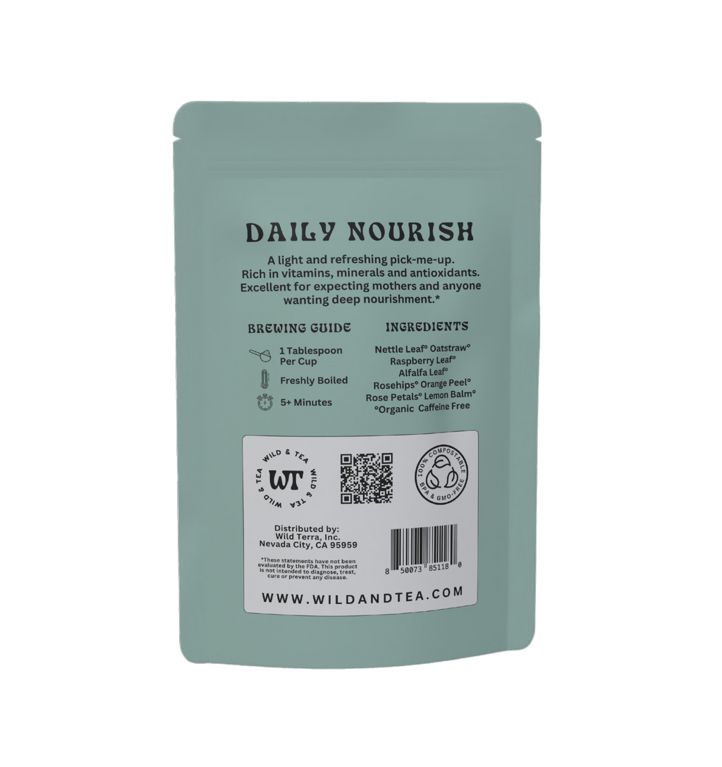 Daily Nourish Herbal Tea: 2oz