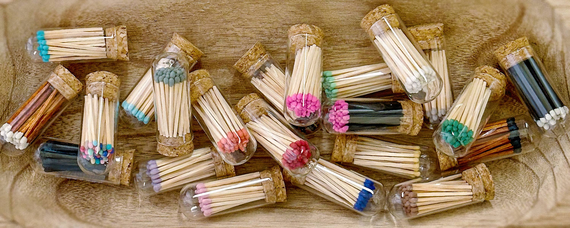 2" Matches + Mini Cloche - Colors of Your Choice + Strikers: Light Blue