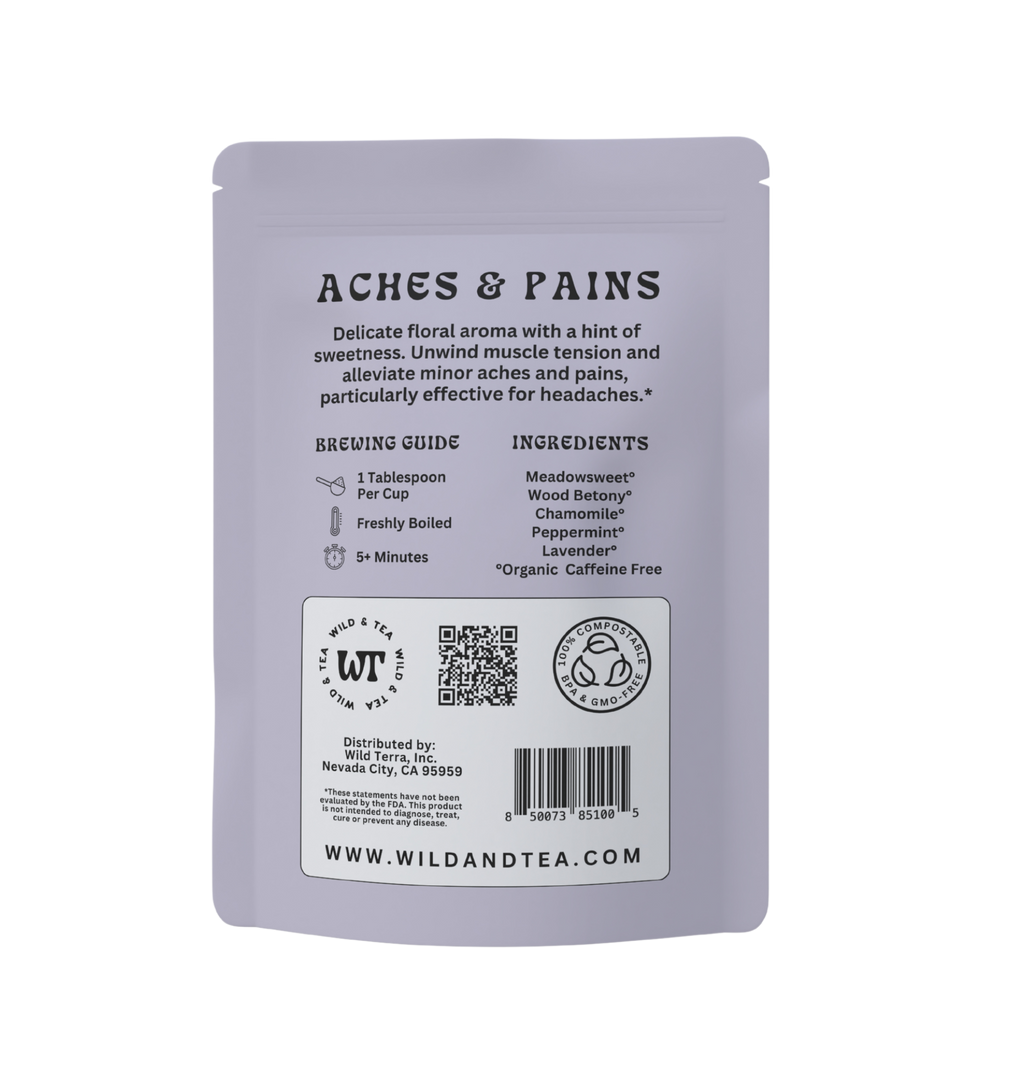 Aches & Pains Herbal Tea: 2oz