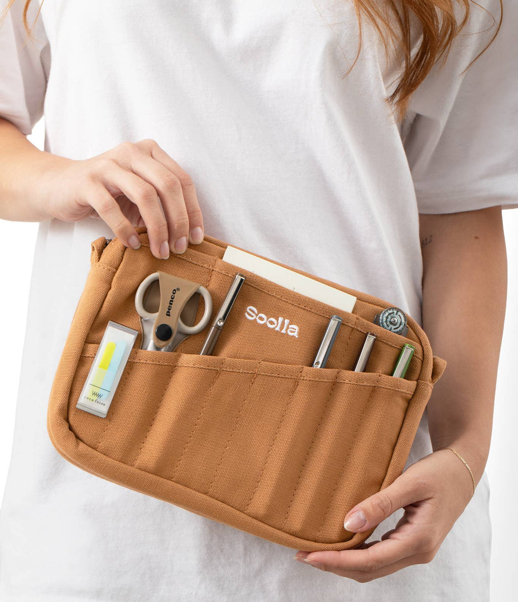 Soolla® Studio Pouch, Sangria (Stationery Pouch)