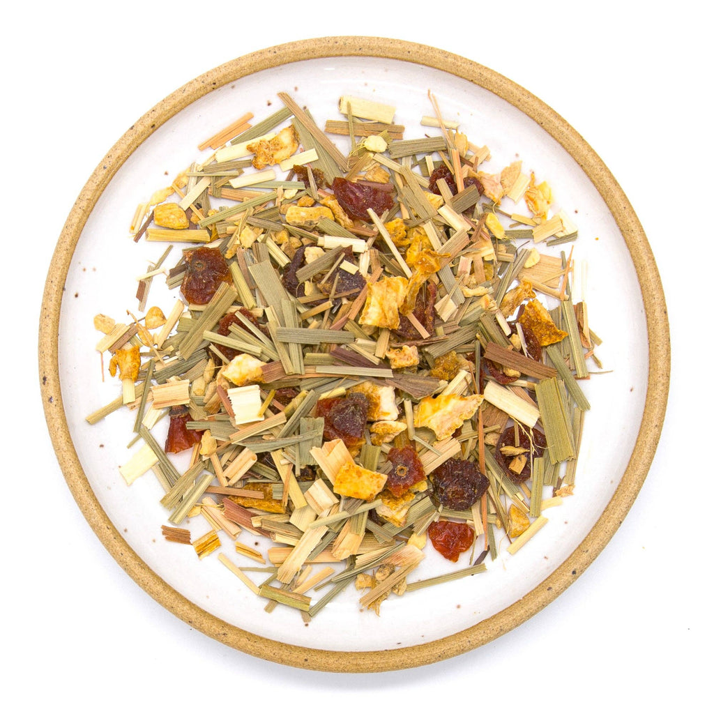 Ginger Lemongrass Herbal Tea: 2.5oz