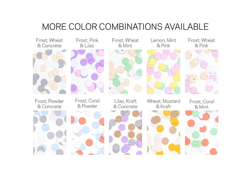 Wildflower Seed Confetti - Mustard
