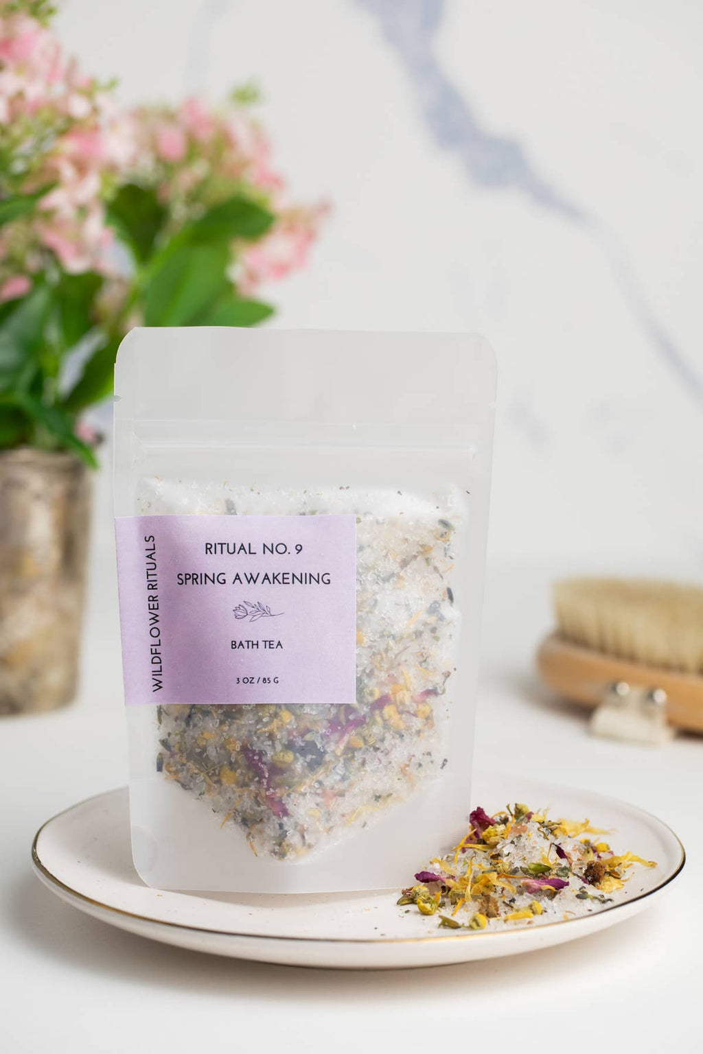 Spring Awakening Botanical Bath Tea Chamomile Lemon Balm