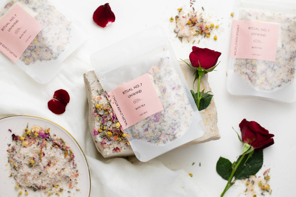 Ritual No. 7 Unwind Botanical Bath Tea - Vetiver Lavender