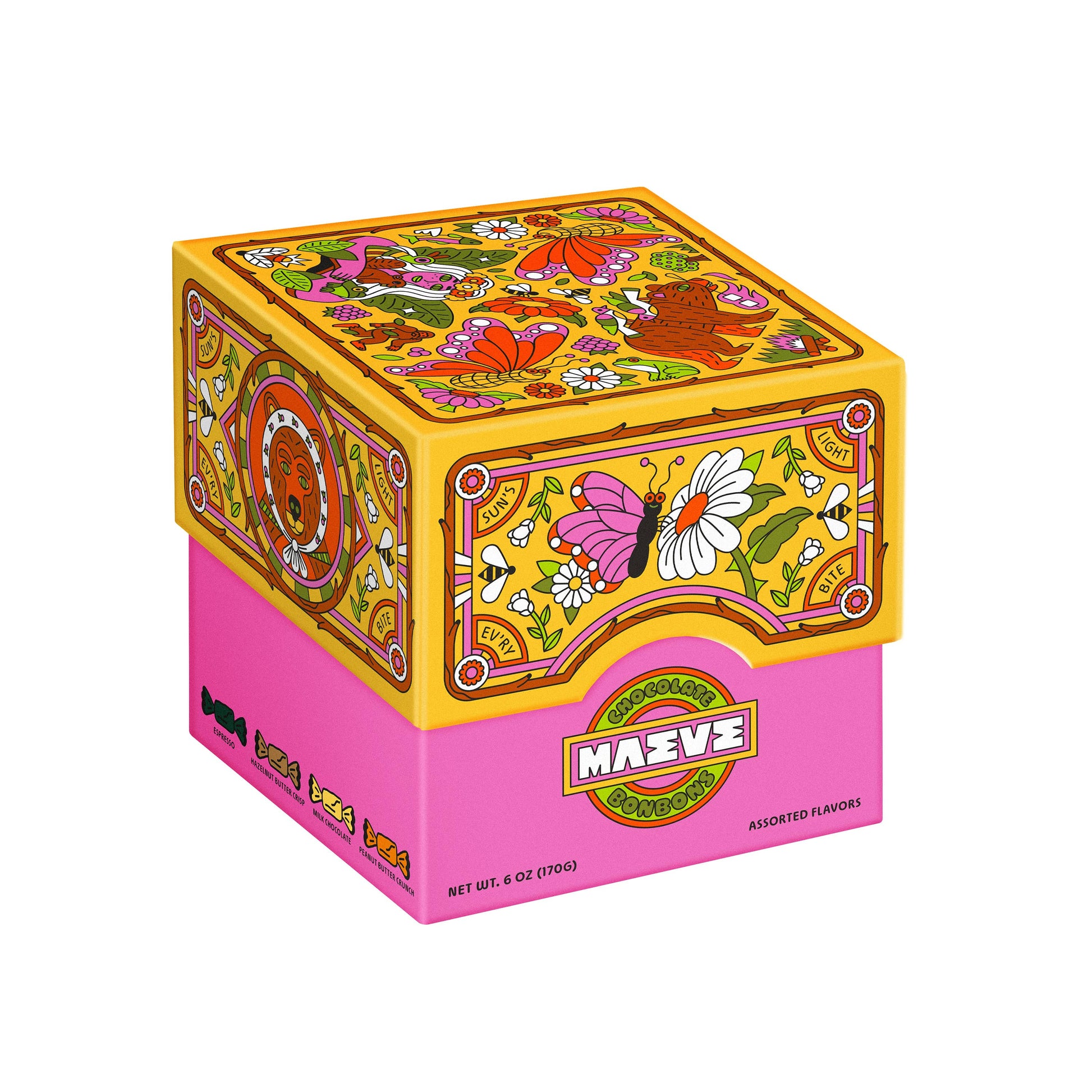 Sun's Light Bonbon Gift Box - 6oz