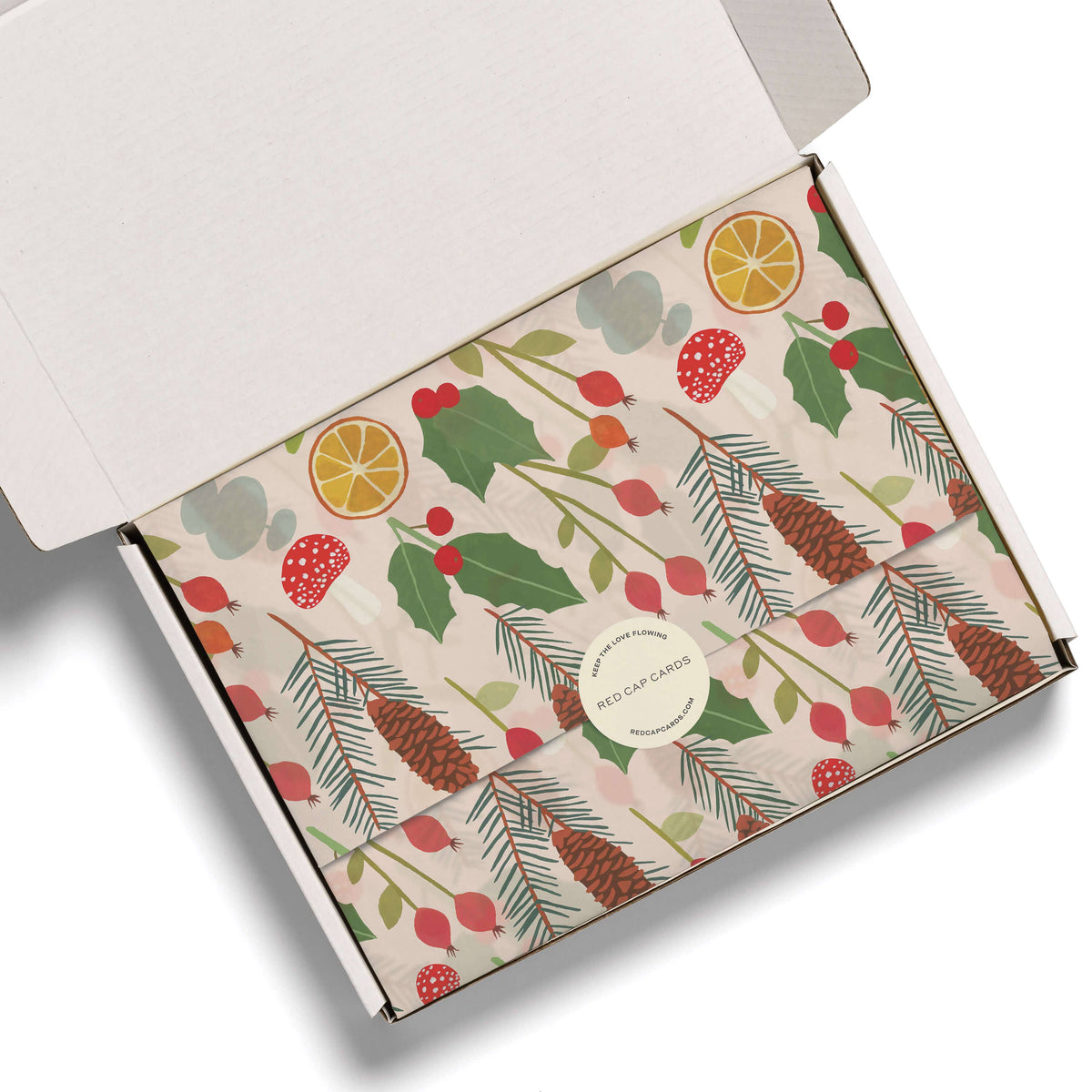 Holiday Greens tissue paper
