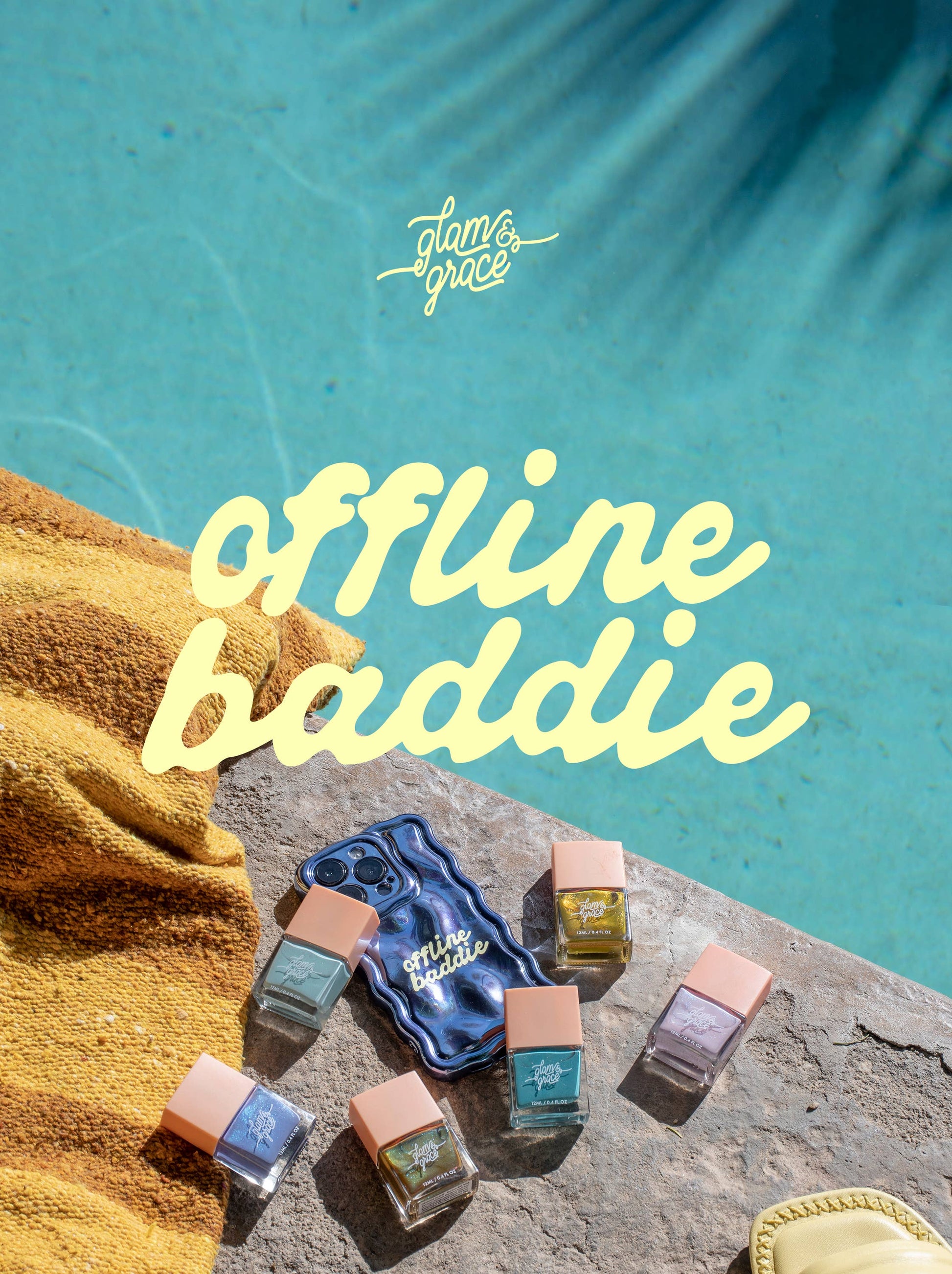 Non-Toxic Nail Polish - Poolside