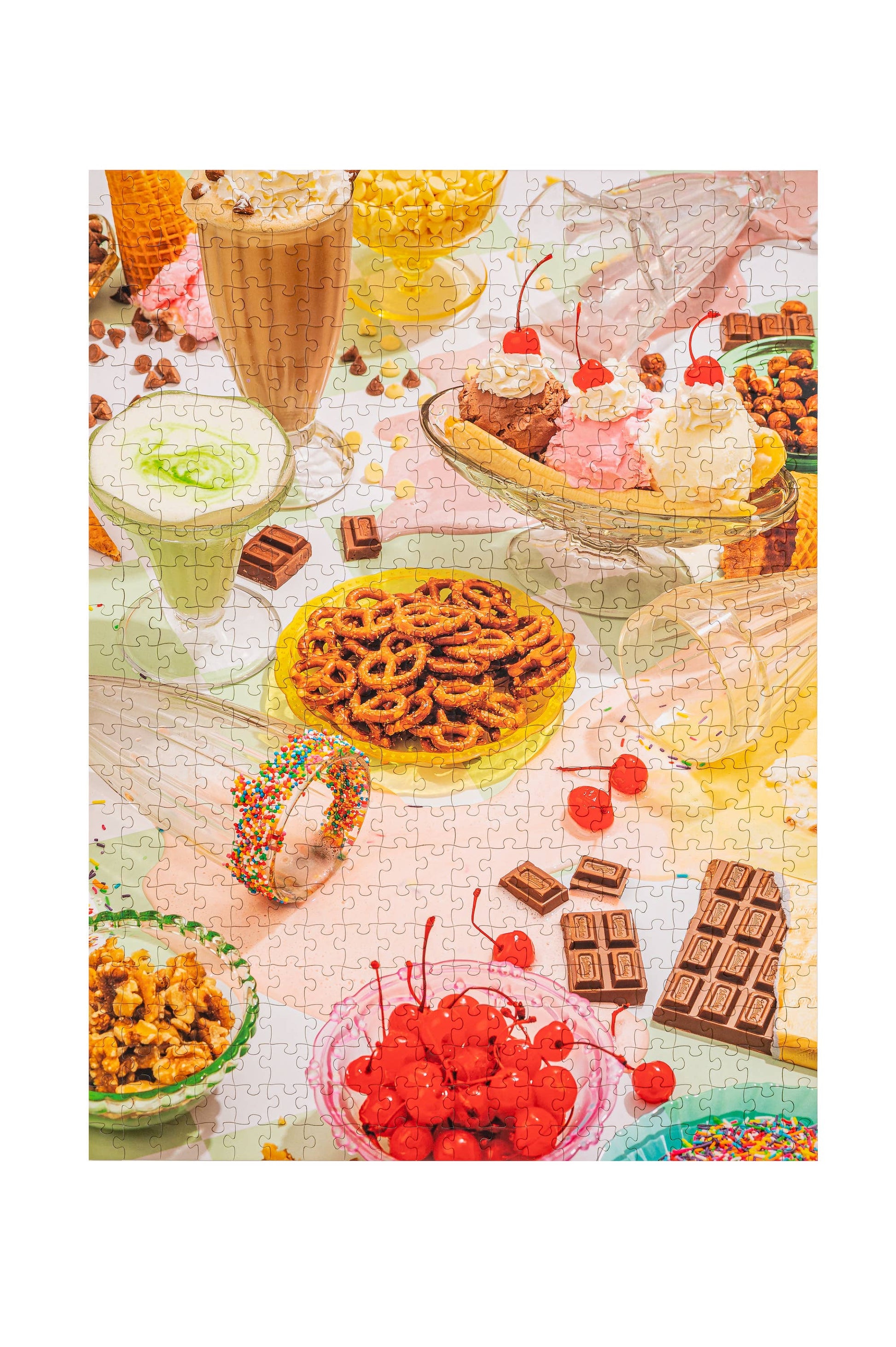 Spilt Milk | 500 Piece Jigsaw Puzzle w/ Canvas Bag