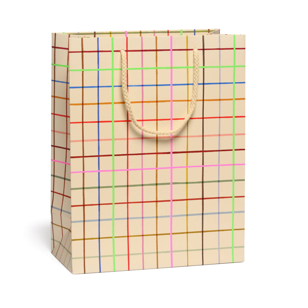 Color Grid gift bags: Large