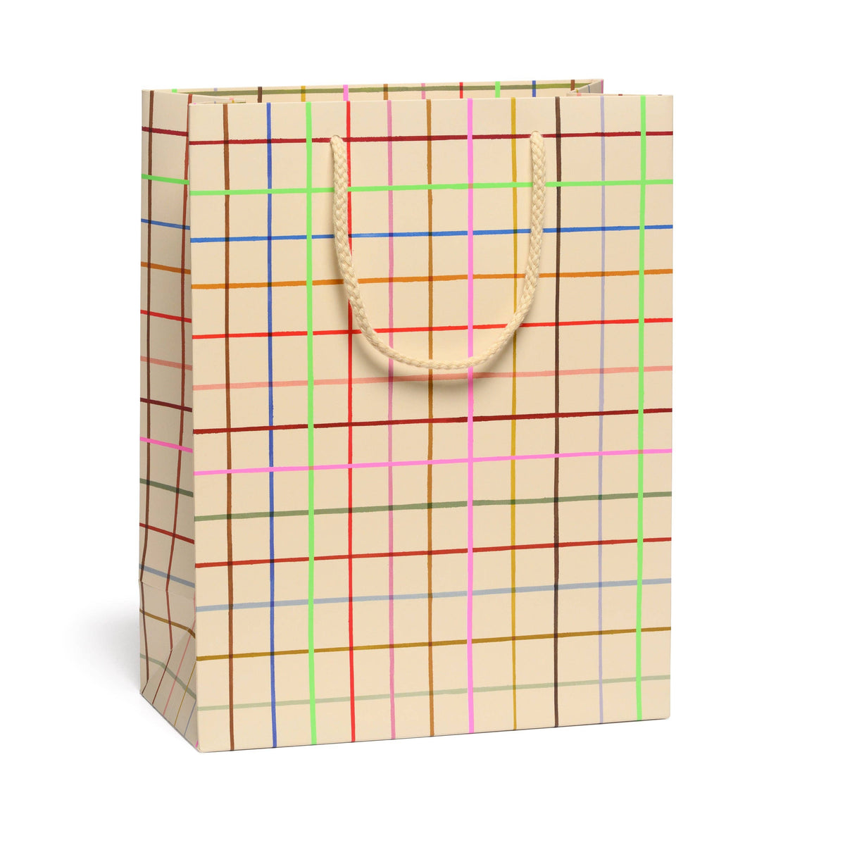 Color Grid gift bags: Large