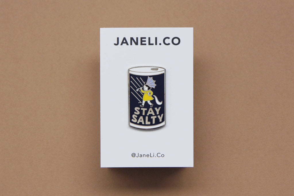 Stay Salty Enamel Pin