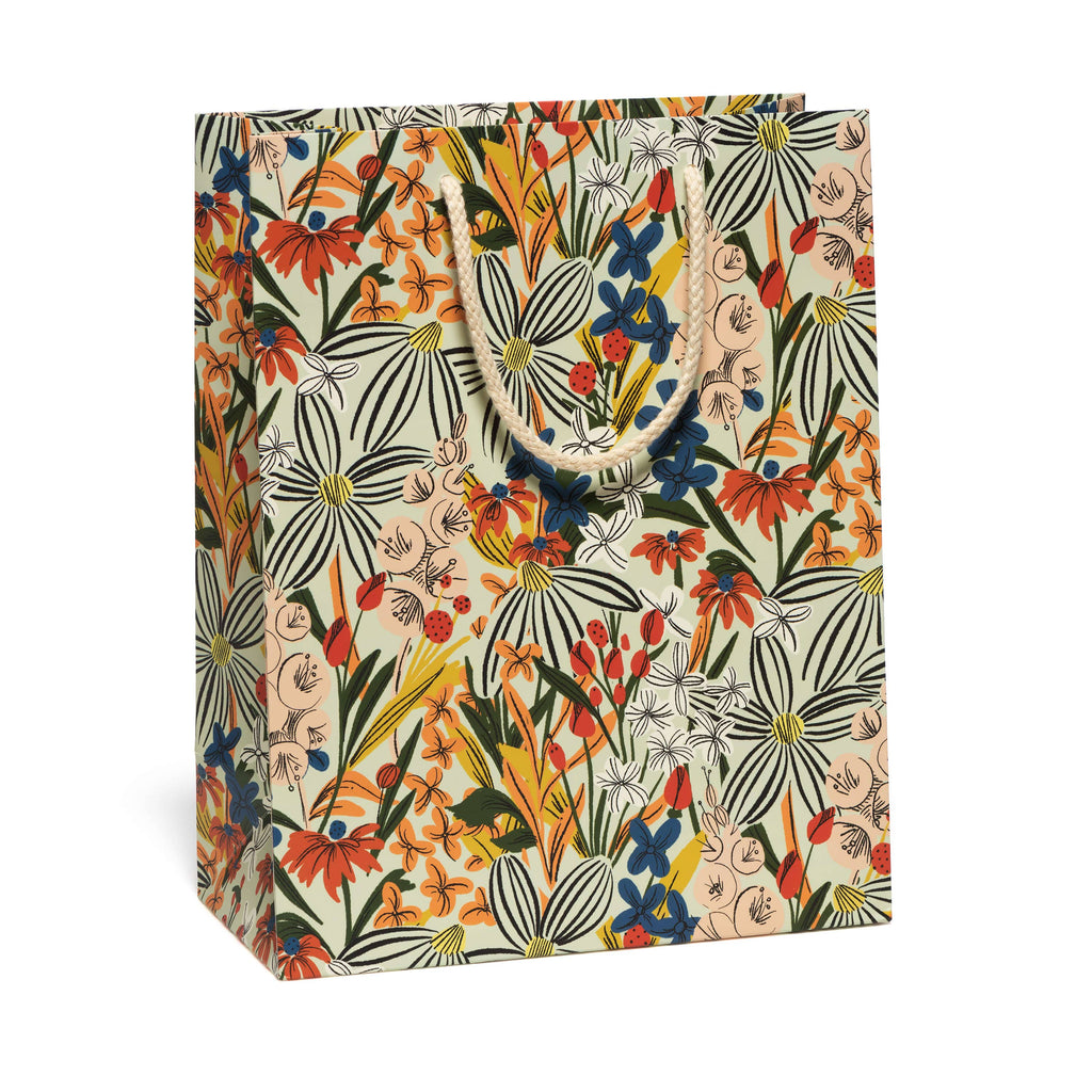 Striped Florals gift bags: Small
