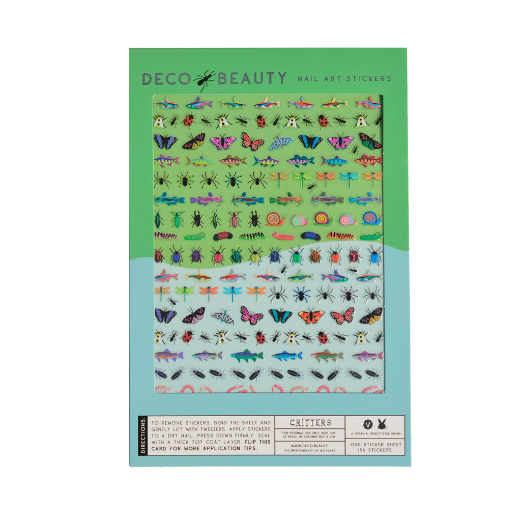 Nail Art Stickers - CRITTERS
