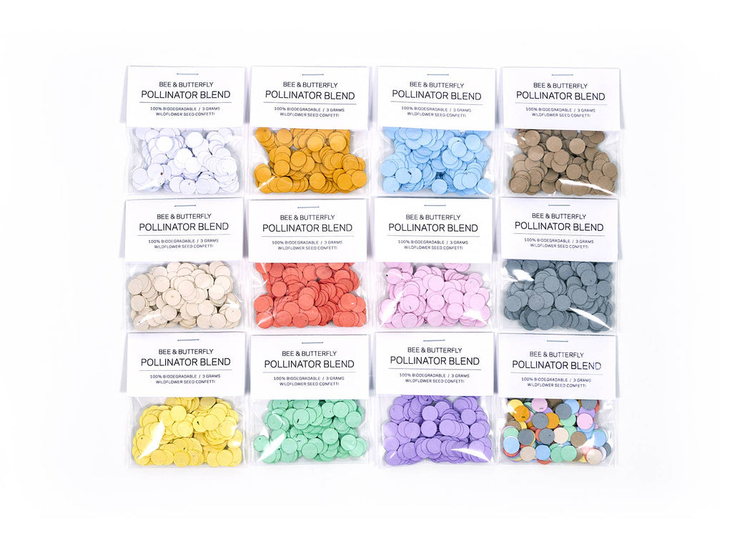 Wildflower Seed Confetti - Mustard
