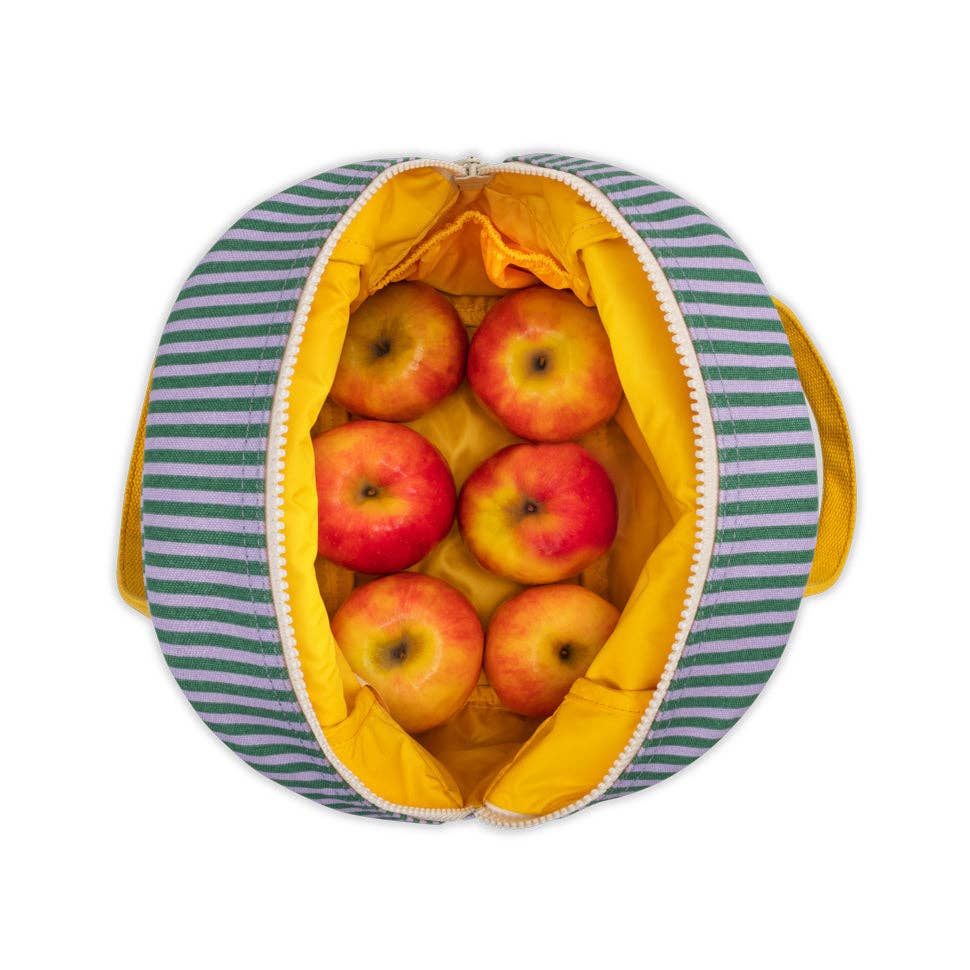 Zipper Lunch - Candy Stripe Grass