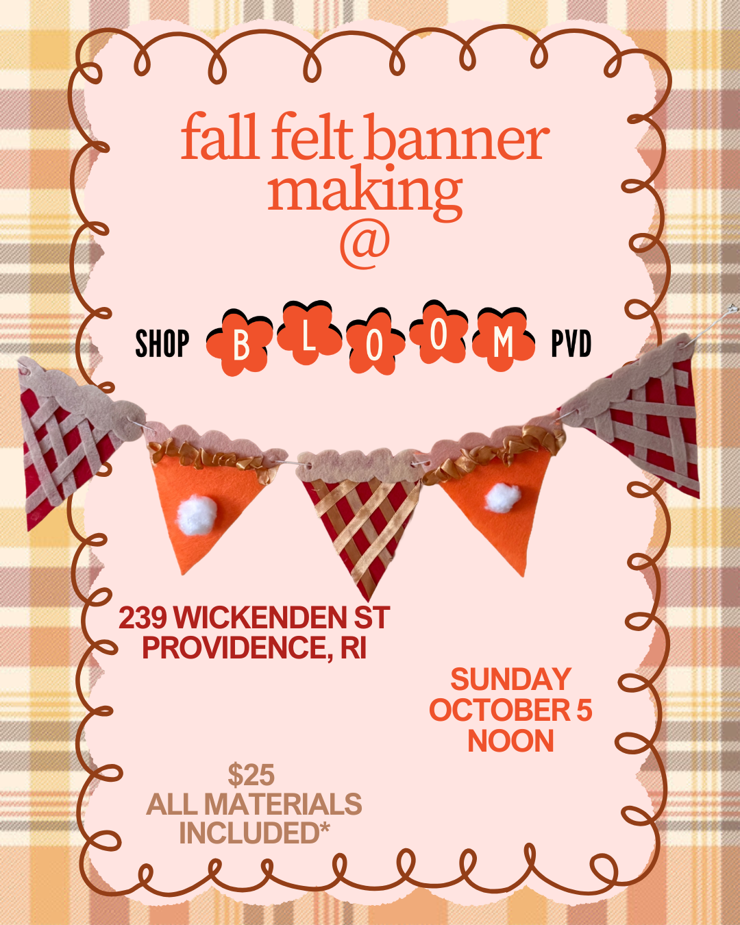 Fall Felt Banner Making