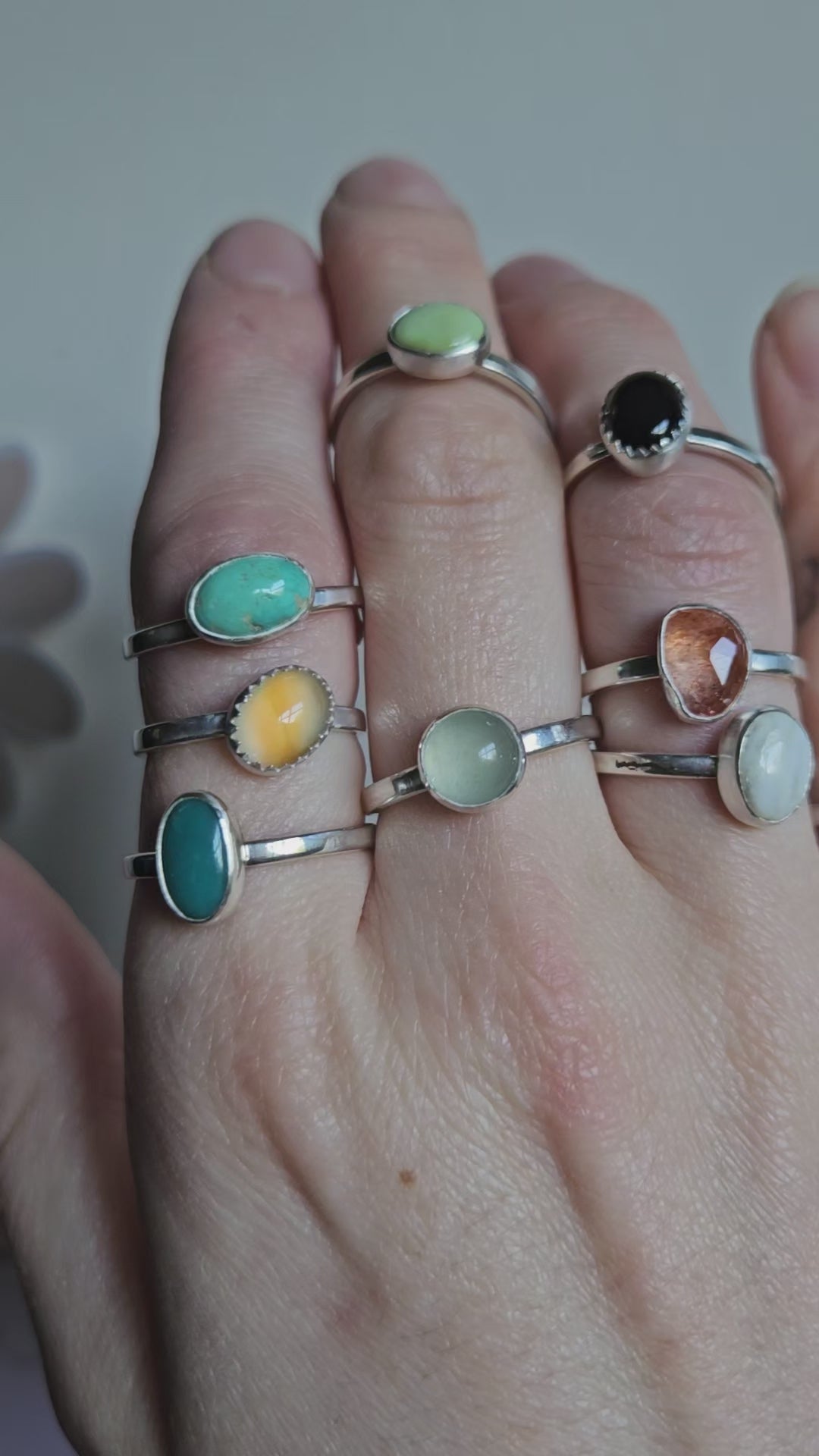 Mystery Gemstone Stacker Ring