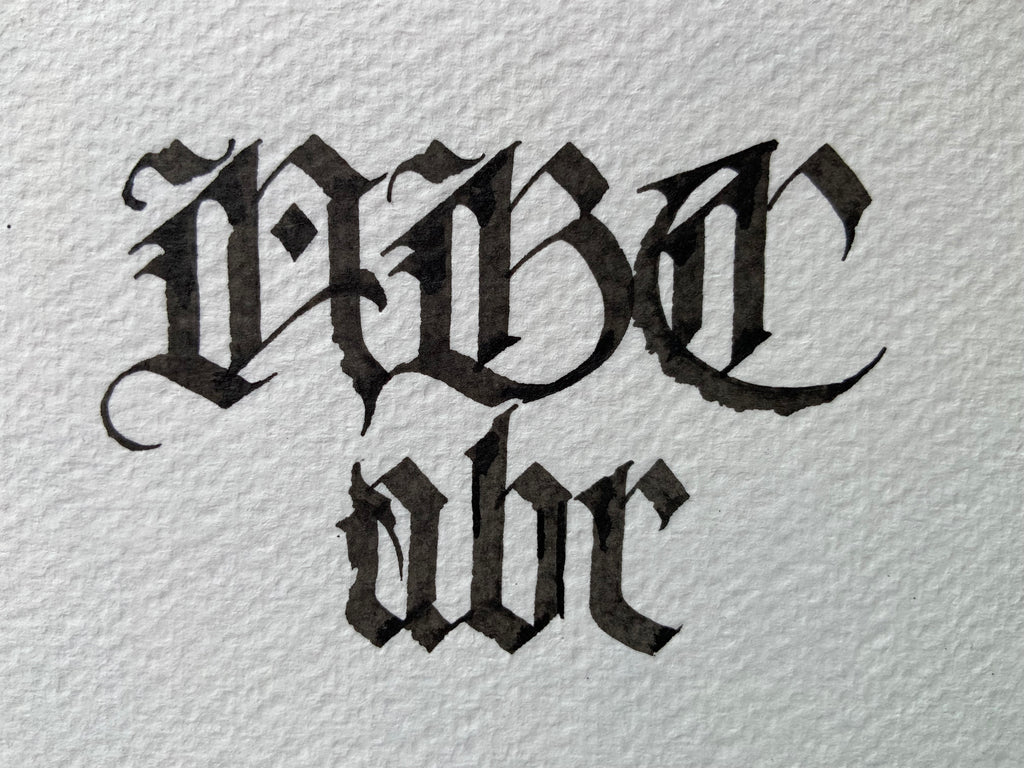Gothic Calligraphy Foundations w/ Josh Yelle