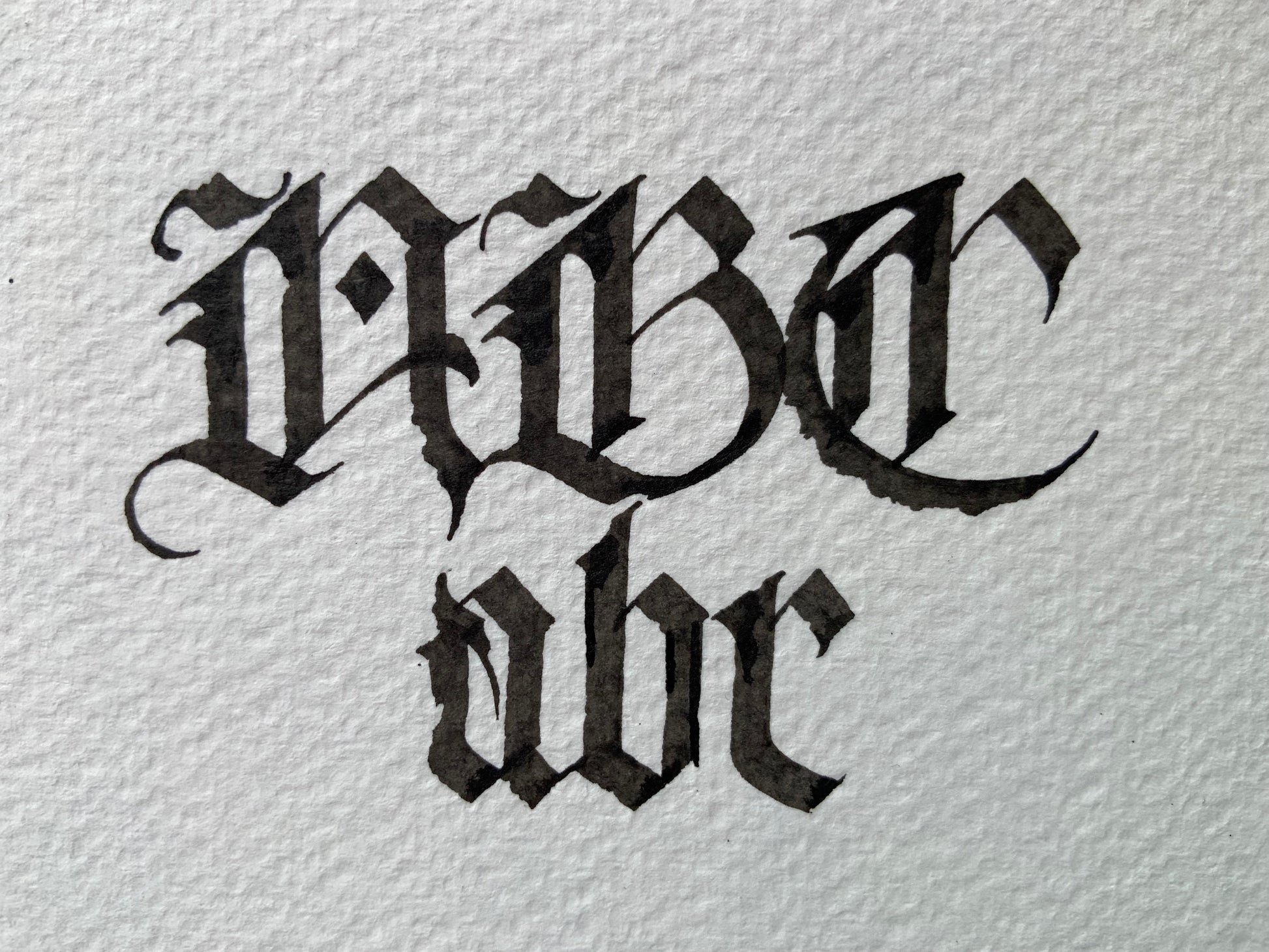 Gothic Calligraphy Foundations w/ Josh Yelle