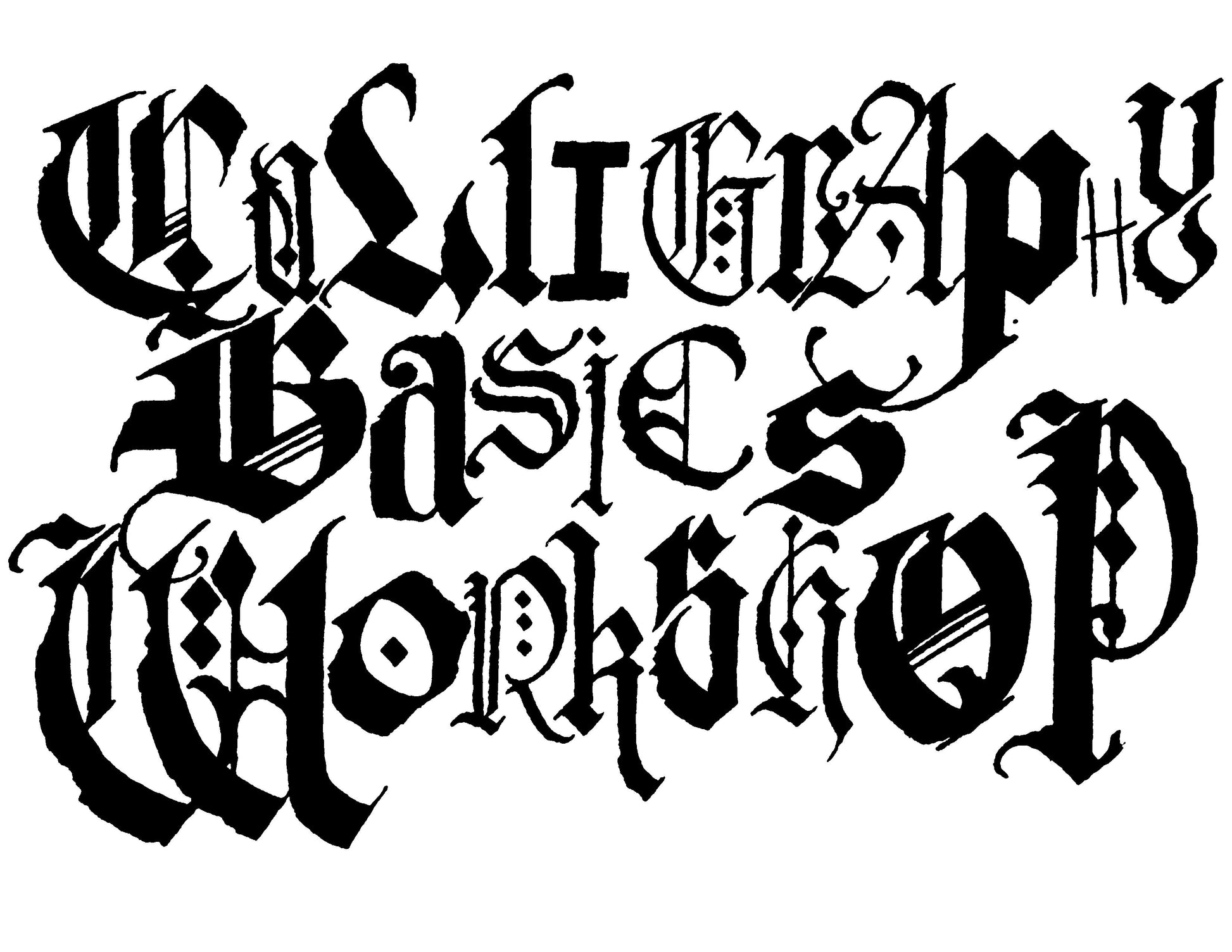 Gothic Calligraphy Foundations w/ Josh Yelle